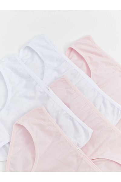 LC Waikiki New Season Basic Girls' Panties 5 Pack - S5Ny71Z4