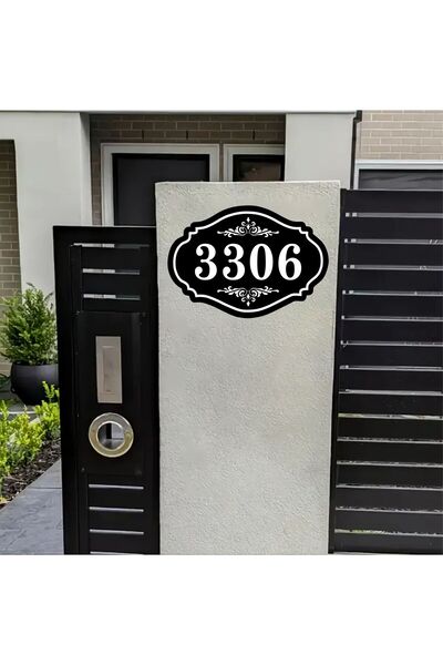zafrakreklam Villa -Site -Blok-Apartman - İsimliği - Apartman Tabelası 25x18c...