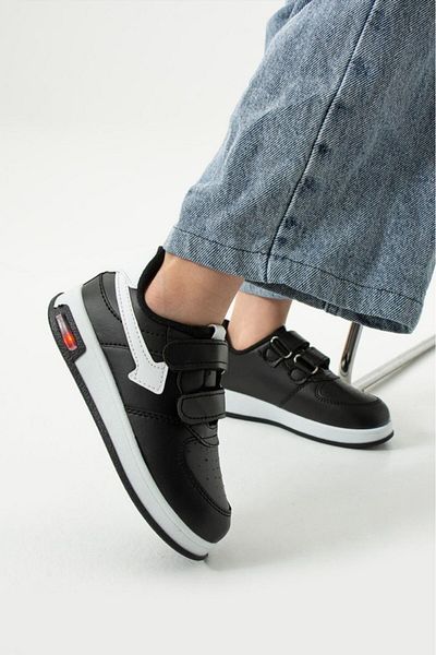 STOCON Unisex Children's Sports Shoes Lighted Velcro Children's Sports Shoes Energy Full Steps