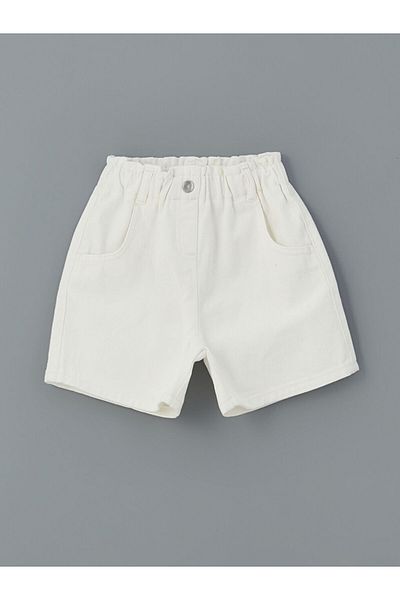 LC Waikiki New Season Basic Girl's Shorts with Elastic Waist - S54366Z1