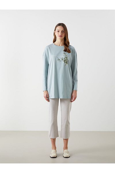 LC Waikiki Crew Neck Floral Women's Tunic