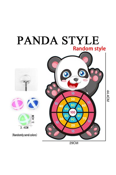 Choice Panda Style Montessori Dart Board Target Sports Game Toys For Children 4 To 6 Years Old Outdoor Toy