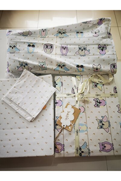 Sarev %100 Pamuk Bebek Nevresim Takımı