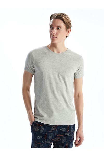 LC Waikiki New Season Crew Neck Short Sleeve Men's Undershirt - S5Hs52Z8