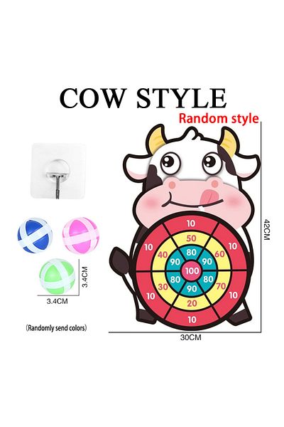Choice Cow Style Montessori Dart Board Target Sports Game Toys For Children 4 To 6 Years Old Outdoor Toy Ch