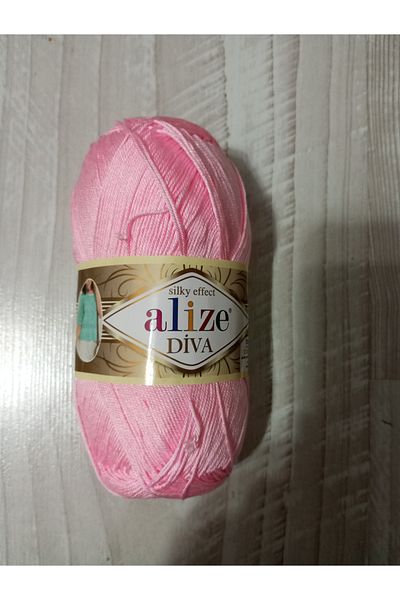 Alize Diva Knitting Rope 892 Pink 5 Pcs