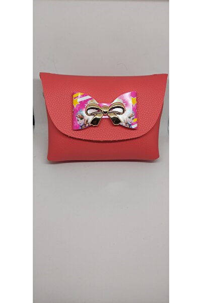 FuryaTedarik Fiyonklu Kız Çocuk Para Cüzdanı Çantası Küçük Boy Omuzdan Asmalı...