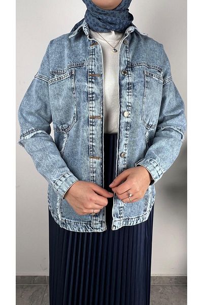 SOFT Shirt Look Denim Jacket