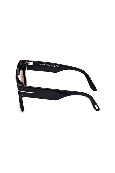Tom Ford Luna (Ft1191-01D) 52 |   Polarized Women's Black Sunglasses