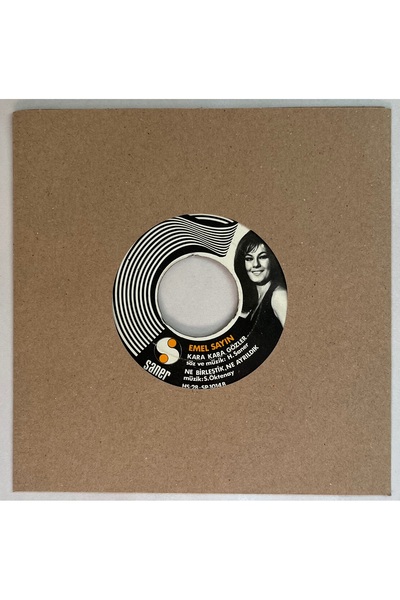 Plakevi İzmir Emel Sayın Kara Kara Gözler-Ne Birleştik Ne Ayrıldık-Dudakların...