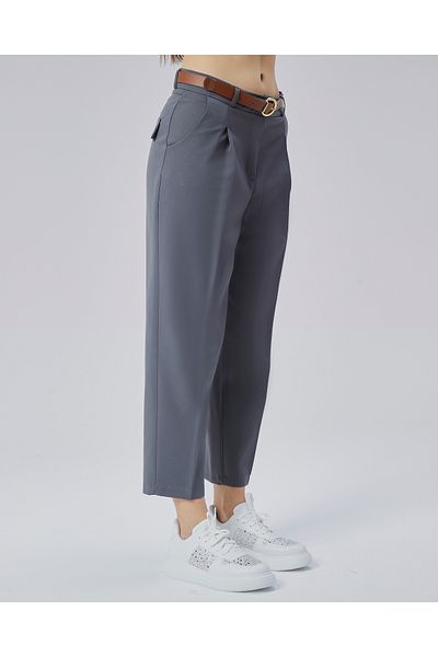 HANIMCA GİYİM Summer Comfortable Fit Women's Pants with Loose Legs