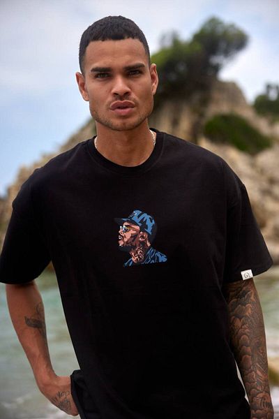 Sezon tekstil Μπλουζάκι Unisex Μπλουζάκι με Στρογγυλή Λαιμόκοψη Oversize