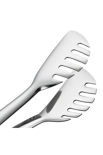 Nehir Steel 11 Piece Spatula Spoon Colander Ladle Grill Sugar Pasta Pastry Tongs Tool Set