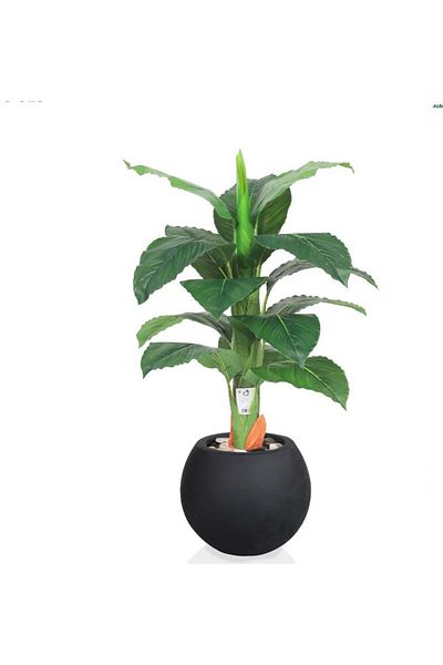 co arma Artificial tree simulating a real banana tree, 75 cm high