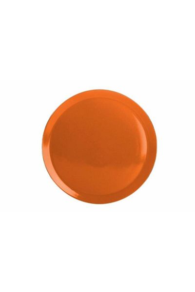 Porland Morocco Orange Flat Plate - 32cm