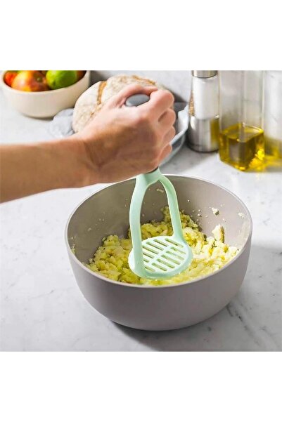Lucky Art 3950500 Leo Balance Sage Potato Masher