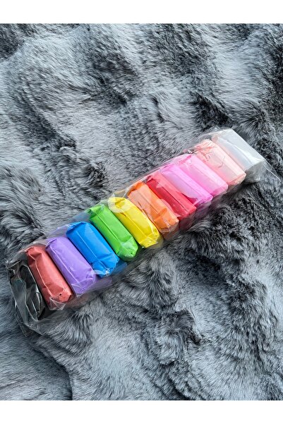 ZephiaStore مجموعة من 12 قطعة من عجينة النمذجة الطينية الناعمة لفكرة موعد عيد الحب (بدون طين) 07