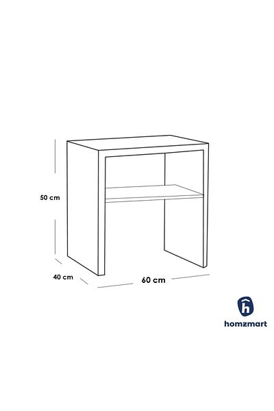 House One Coffee Table for Modern Home 50×40×60 cm - Orange