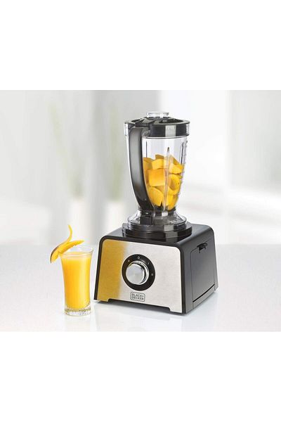 Black&Decker 800Watt 41 Function 4-in-1 Food Processor, Black/Silver - FX810-B5