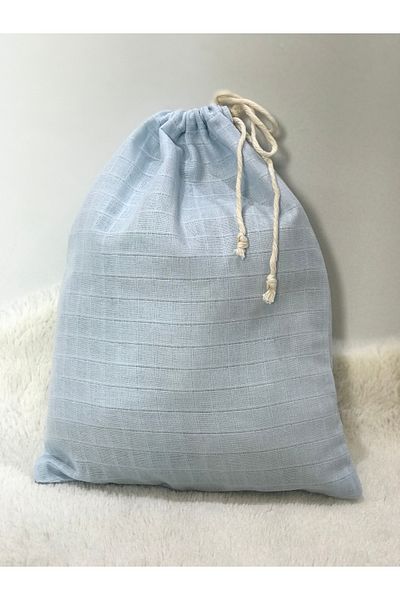 Hubb 3 Muslin Pouch Bags - Baby Bag, Suitcase Organizer and Bread Bag