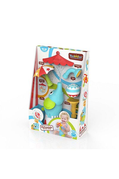 Yookidoo Yookidoo toy, elephant fountain, 18-36 months