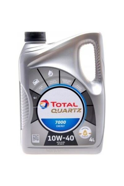 TOTAL QUARTZ 7000 S 10W40 L LITRE ACEA A3/B4 API SN/CF ORJİNAL ÜRÜN GARANTİSİ