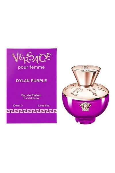 Versace Dylan Purple Edp Natural Spray 100Ml - ديلان بيربل EDP رذاذ طبيعي