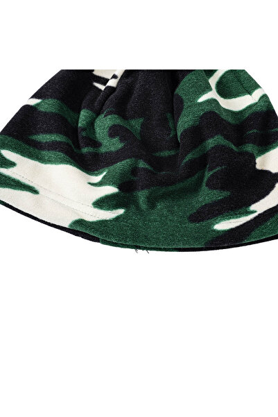 SAVEX Polar Beanie - Green Camouflage