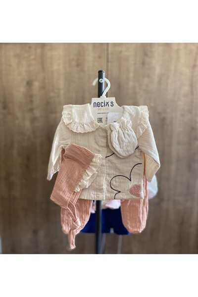 Baby KIZ BEBEK YENİDOĞAN SETİ, YENİDOĞAN 5Lİ HASTANE ÇIKIŞ , YENİDOĞAN BAYRAM...