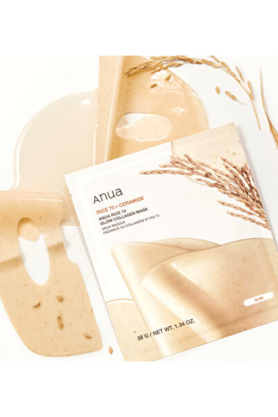 ANUA Rice 70 Glow Collagen Mask 1ae