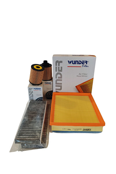 WUNDER PEUGEOT 301 1.6 BLUE HDİ PERİYODİK FİLTRE BAKIM SETİ