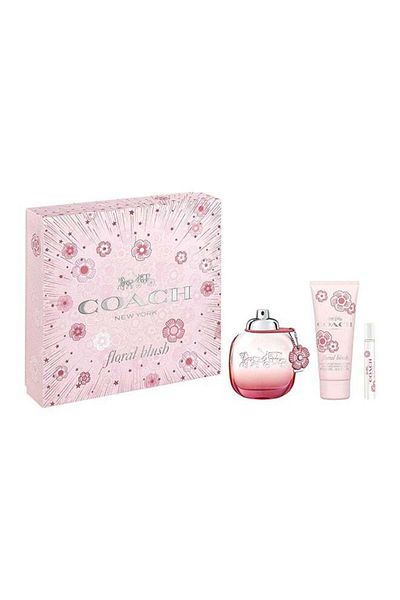 Coach 3-piece Pink Eau de Parfum Gift Set: EDP 90 ml, Body Lotion 100 ml, EDP Purse Spray 7.5 ml