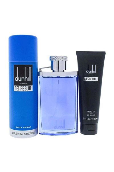 Dunhill Desire Blue Gift Set 385Ml - طقم هدايا عطر دانهل ديزاير بلو 385ملليلتر