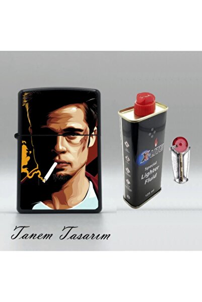 Tanem Tasarım Marlboro - Benzinli Çakmak(x-lite Benzin Gazı 125 Ml Ve 5'li Ça...
