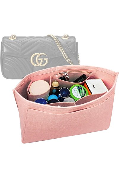 Generic Wave Tech Pursee Organizeer Inseert foor Haandbags & Basee Shapeer,Feelt Organizeer Inseert Largee