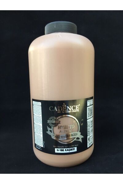 Cadence Boya H-108 Kaşmir 2000 Ml (3 Kg ) Hybrid Multisurface Akrilik Boya (h...