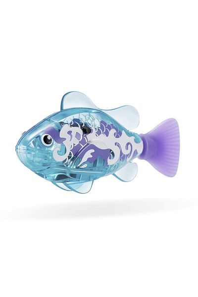 TOYFEST Floating Battery Powered Robo Alive Fish That Changes Color in Water to a Depth of 1.8 Meters - 6.8 cm -1 Pcs - Turquoise