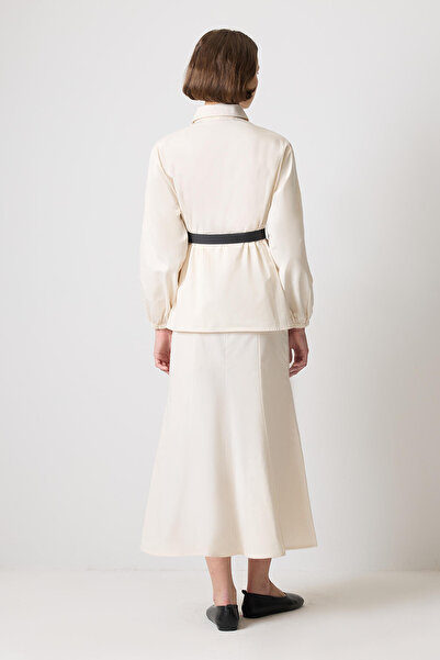 Touché Privé Belted Shirt Skirt Suit