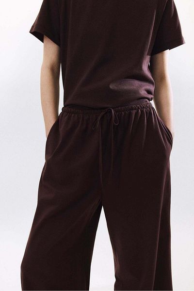H&M Cotton drawstring trousers