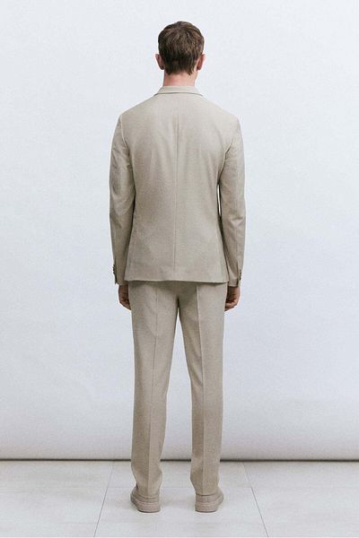 H&M Slim Fit Suit Trousers