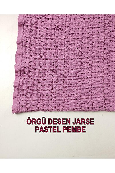 Kumaş Parça Пембе Ренкте Ярсе (110 см x 330 см)