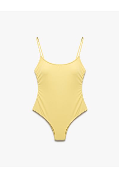 Koton Costum de baie cu bretele subțiri umplute ușor