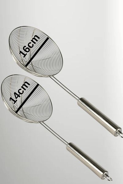 ODTA 2-Piece Metal Handle, 14-16cm Cap, Pasta on the Oven, Frying, Vegetables, Boiling
