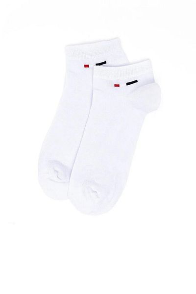 U.S. Polo Assn. Обикновени бели чорапи от 2 бр