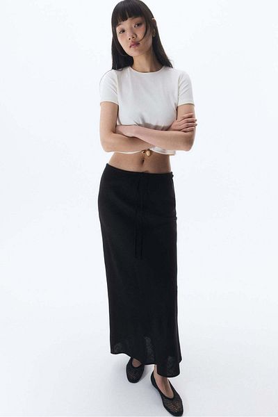 H&M تنورة ماكسي