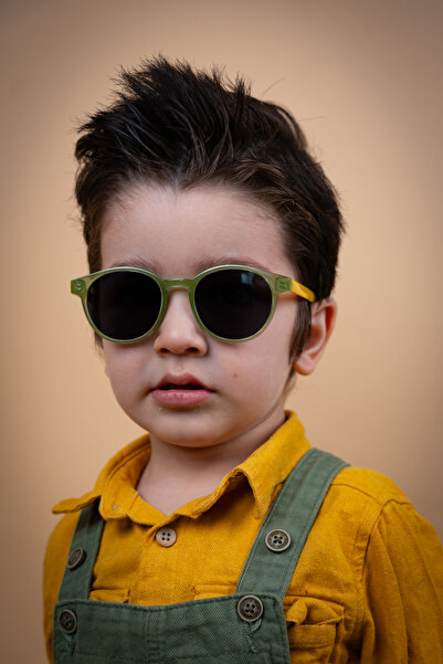 Focus On Unisex Polarized Kids Sunglasses |   Green Yellow |   2-8 Years |   ...