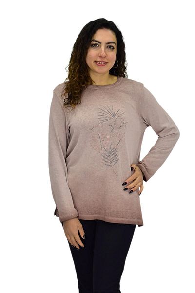 shine Women's Cotton Italian Sweater 4549 Bgl-St04093