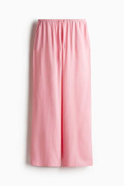 H&M Straight drawstring trousers