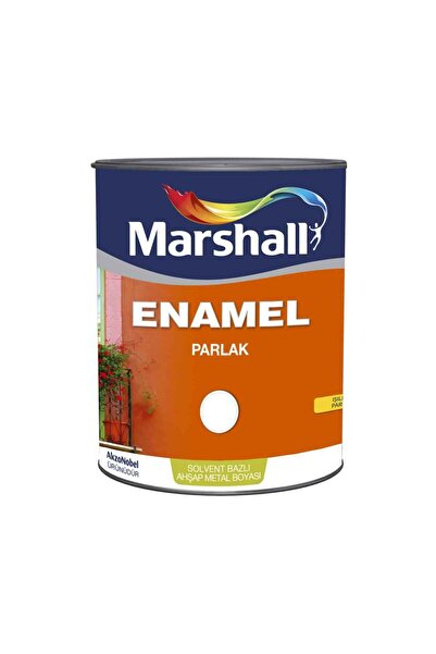 Marshall Enamel(DEKORATİF) Parlak Yağlı Boya Bayrak Kırmızı 0.75lt=1kg-ahşap ...