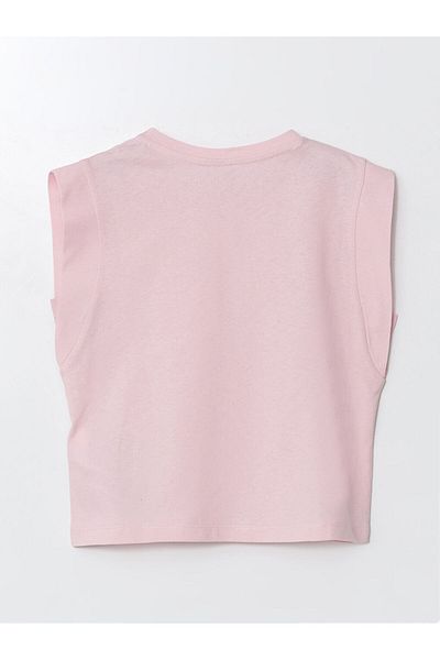 LC Waikiki Νέα σεζόν Crew Neck Girl's Tisort - S5IB77Z4